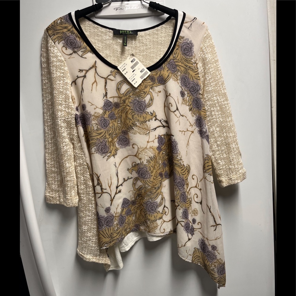 Poeme by Citron jersey. Size medium. New with tags.